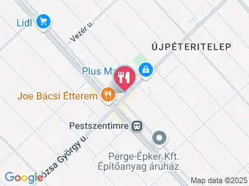 Nemes Vendéglő Budapest a térképen