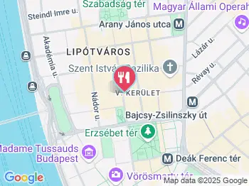 Nemo Pest Fish & Chips & Salad Bar - Október 6. utca Budapest a térképen