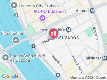 Nemzeti Halsütöde Budapest a térképen