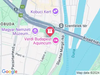 Nepomuki Szent János-szobor Budapest a térképen