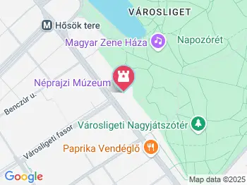 Néprajzi Múzeum Budapest a térképen