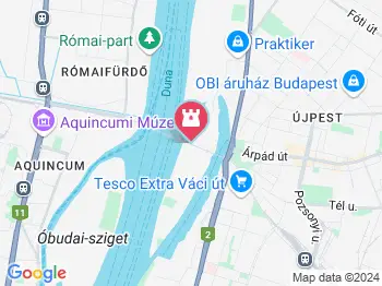 Népsziget Budapest a térképen