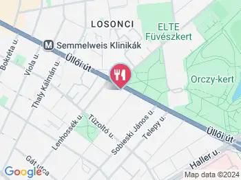 New Day Kávézó Budapest a térképen