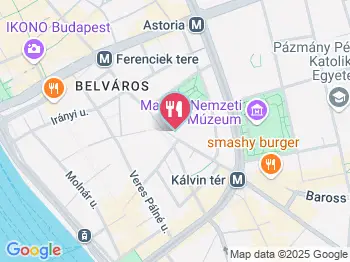 New York Bagel - Egyetem tér Budapest a térképen