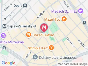 Next Bar Budapest a térképen