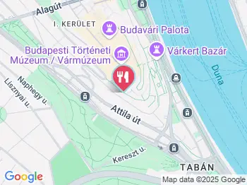 NG Café & Terasz Budapest a térképen