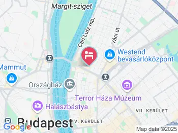 NH Budapest City Hotel Budapest a térképen