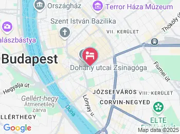 Njoy Budapest Apartman Budapest a térképen