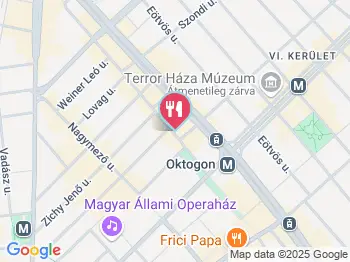 No 1 Asian Bistro Budapest a térképen