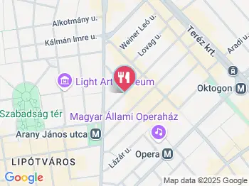 Noiret Biliárd & Darts Szalon Budapest a térképen