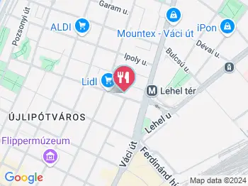 Nono Rétesház Budapest a térképen