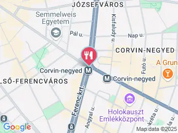 Noodlemix - Corvin-negyed Budapest a térképen