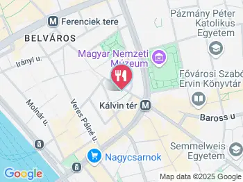 Nor/ma Budapest a térképen