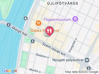 Norbi Étkezde Budapest a térképen