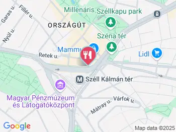 Nordsee - Széll Kálmán tér Budapest a térképen