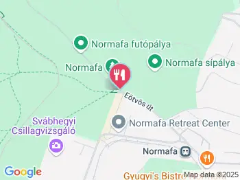 Normafa Rétes Büfé Budapest a térképen