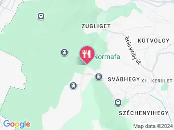 Normafa Síház Budapest a térképen