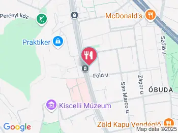 NoS Budapest a térképen