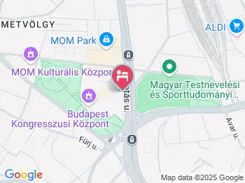 Novotel Budapest City Hotel Budapest a térképen