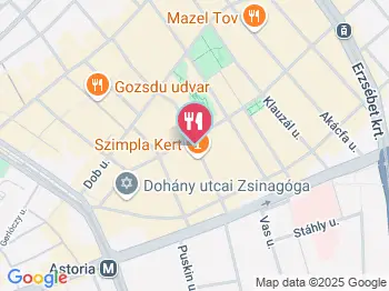 Nyakleves Soup Truck Budapest a térképen