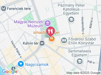 Nyakleves - Múzeum utca Budapest a térképen