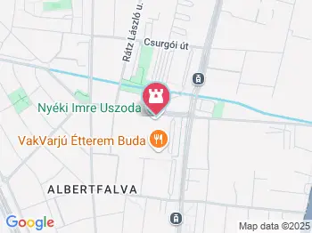 Nyéki Imre Uszoda Budapest a térképen