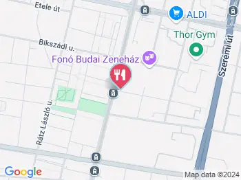 Oázis Eszpresszó Budapest a térképen