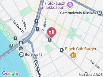 Obizz Döner Kebab Budapest a térképen