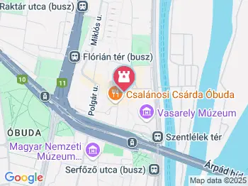Óbudai Szentháromság-szobor Budapest a térképen