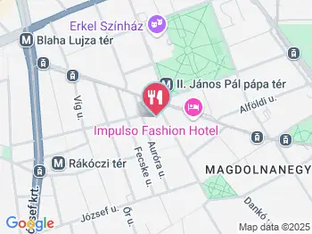 Öcsi Étkezde Budapest a térképen