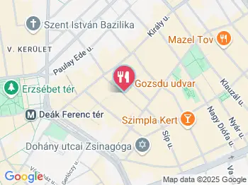 Oggi Pizzeria Napoletana Budapest a térképen