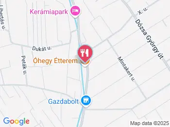 Óhegy Étterem Pizzéria Budapest a térképen