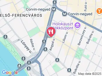 Okiko Sushi & Thai Bar Budapest a térképen