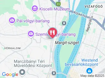 Okuyama No Sushi Budapest a térképen