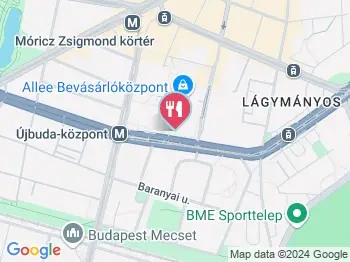 Olé Olé - Allee Budapest a térképen