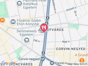 Ugar Brewpub Budapest a térképen