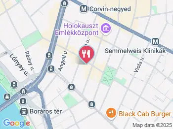 Onion Bisztró Budapest a térképen