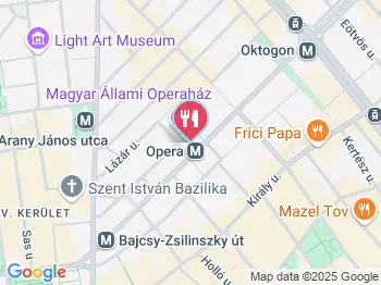 Opera Café Budapest a térképen