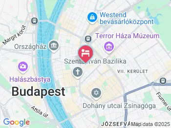 Opera Garden Hotel & Apartments Budapest a térképen