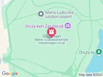 Orczy-kert Budapest a térképen