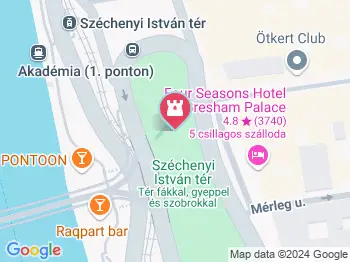 Öreg Akác Budapest a térképen