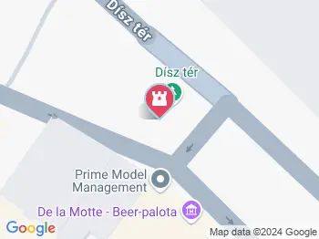 Öreg Huszár szobra Budapest a térképen