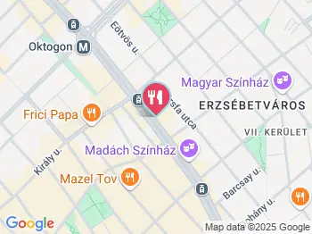 Orfeum, a Pesti Mulató Budapest a térképen