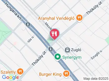 Orient Kínai Étterem Budapest a térképen