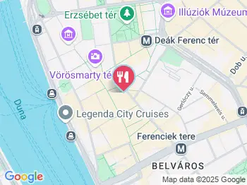 Oriental Soup House - Szervita tér Budapest a térképen