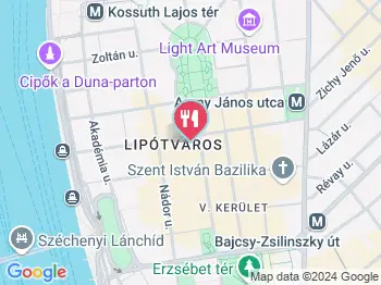 Oriental Teaház Budapest a térképen