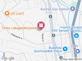 Törley Pezsgőmanufaktúra és Látogatóközpont  Budapest a térképen