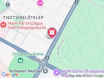 Országos Pedagógiai Könyvtár és Múzeum Budapest a térképen