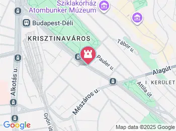 PIM - Országos Színháztörténeti Múzeum és Intézet Budapest a térképen