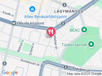 Osmani Döner Kebab Budapest a térképen